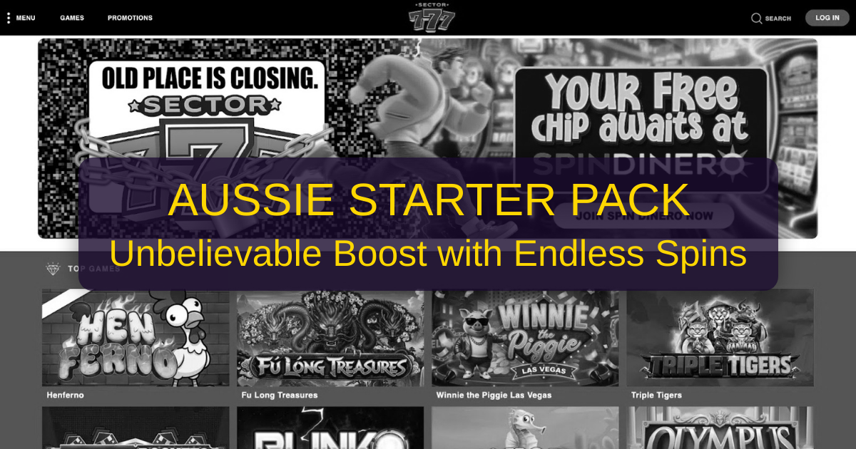 Sector 777 Casino: Official Aussie Site - Online Casino Login